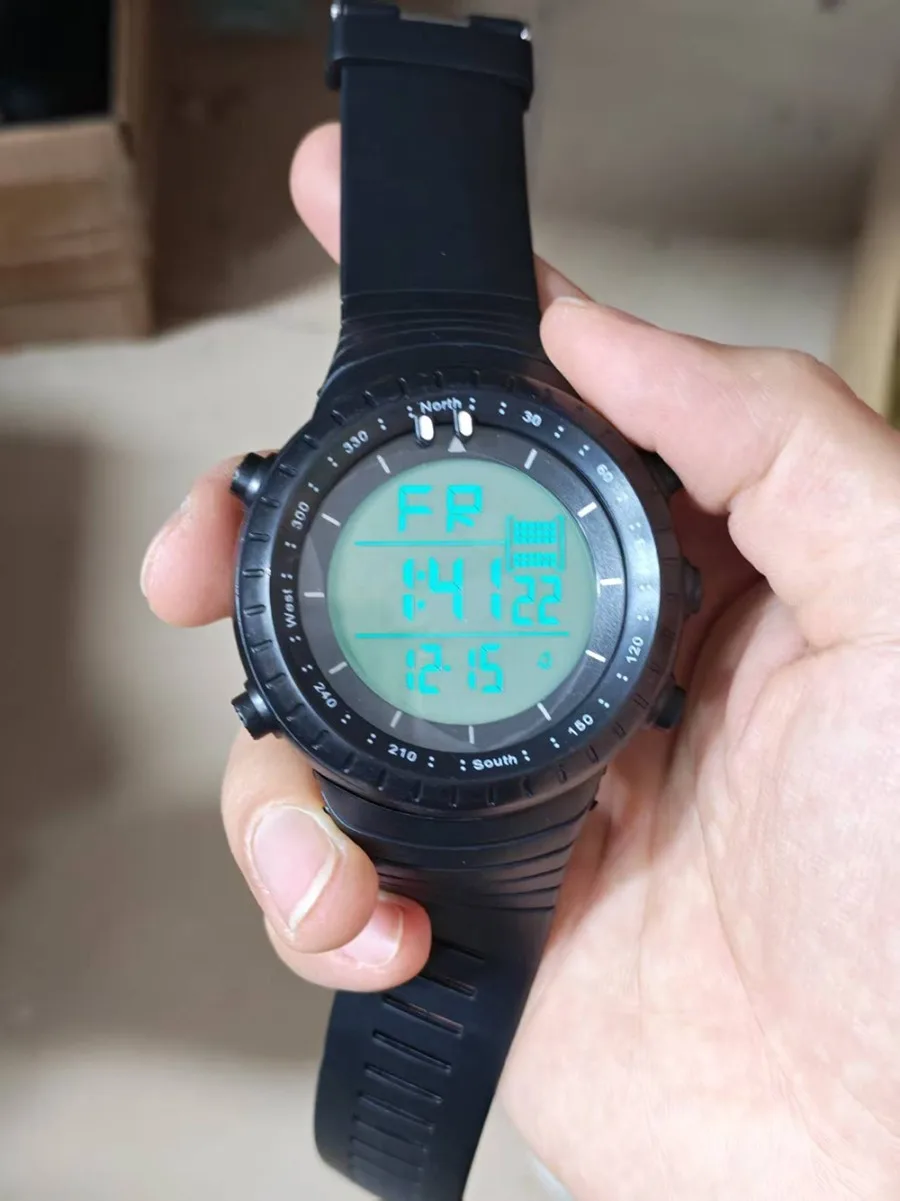 Electronic Watch for men Boys Student Teen Waterproof Alarm Clock Outdoor Sports Watch Multifunction LED Digital Wristwatch Gift