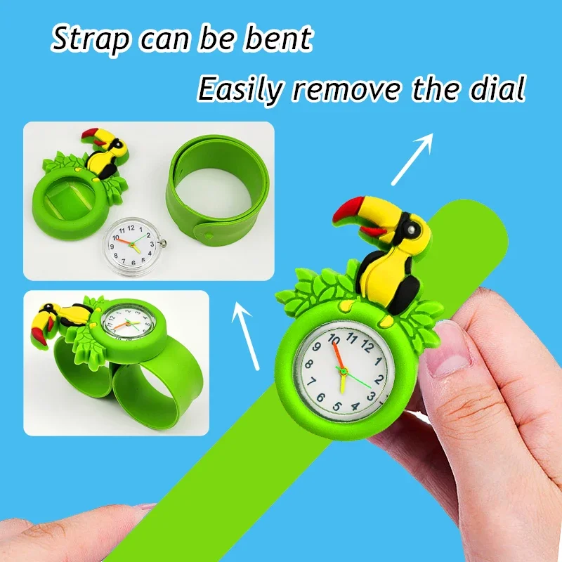 Fashion Children Watches For Girls Boys Electronic Sport Bracelet Cartoon Kids Watch Women Waterproof Clock School Student Watch