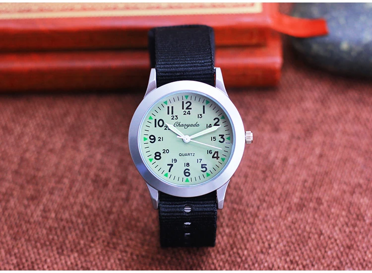 2026 Famous Brand Chaoyada High Quality Fashion Children Boys Girls Students Man Canvas Breathable Sweat-proof 24hours Watches