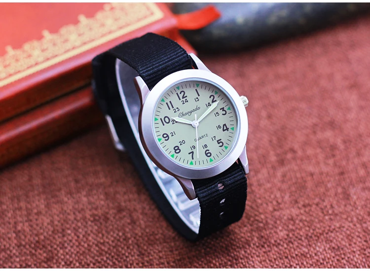 2026 Famous Brand Chaoyada High Quality Fashion Children Boys Girls Students Man Canvas Breathable Sweat-proof 24hours Watches