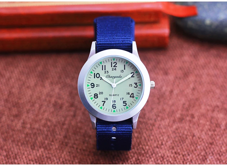 2026 Famous Brand Chaoyada High Quality Fashion Children Boys Girls Students Man Canvas Breathable Sweat-proof 24hours Watches
