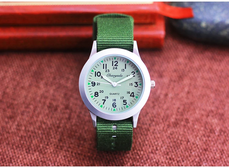 2026 Famous Brand Chaoyada High Quality Fashion Children Boys Girls Students Man Canvas Breathable Sweat-proof 24hours Watches