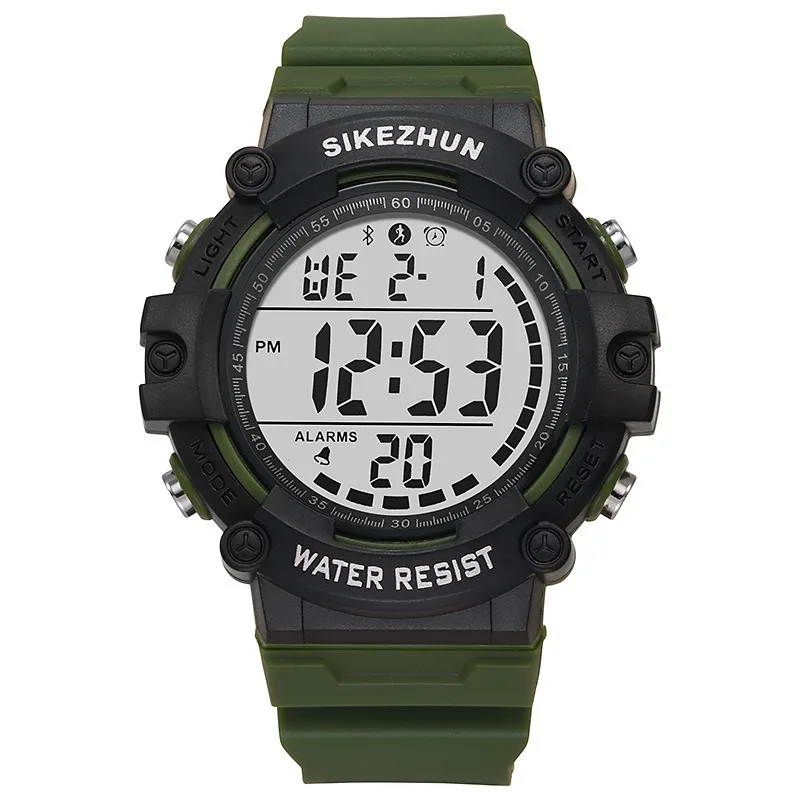 Waterproof Electronic Watch For Kids Men's Military Sports Watches Cool-light LED Digital Wristwatch Man Boys Student Teen Clock