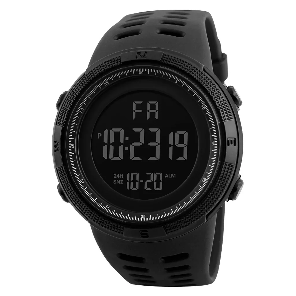 Waterproof Electronic Watch For Kids Men's Military Sports Watches Cool-light LED Digital Wristwatch Man Boys Student Teen Clock