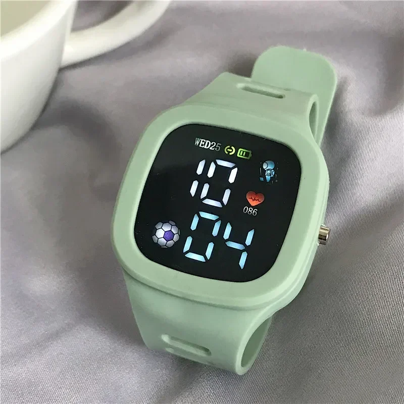 Multifunction Kids Watch Fashion Boys and Girls Student Electronic Wristwatch Alarm Clock Luminous college style Sports watch