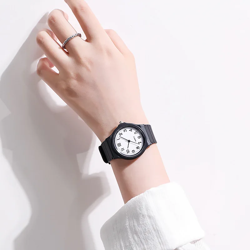 UTHAI C25 Children's Watch Primary/Secondary School Girls Simple Digital Clock Adjustable Women's Fashion Quartz Watches Gift