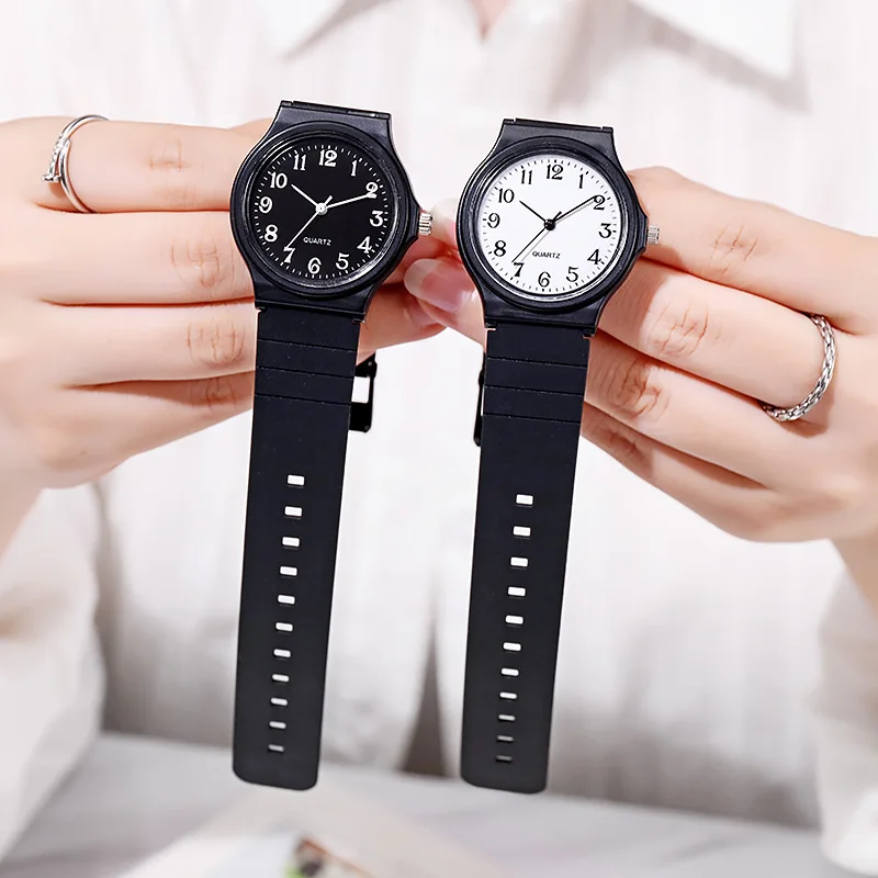 UTHAI C25 Children's Watch Primary/Secondary School Girls Simple Digital Clock Adjustable Women's Fashion Quartz Watches Gift