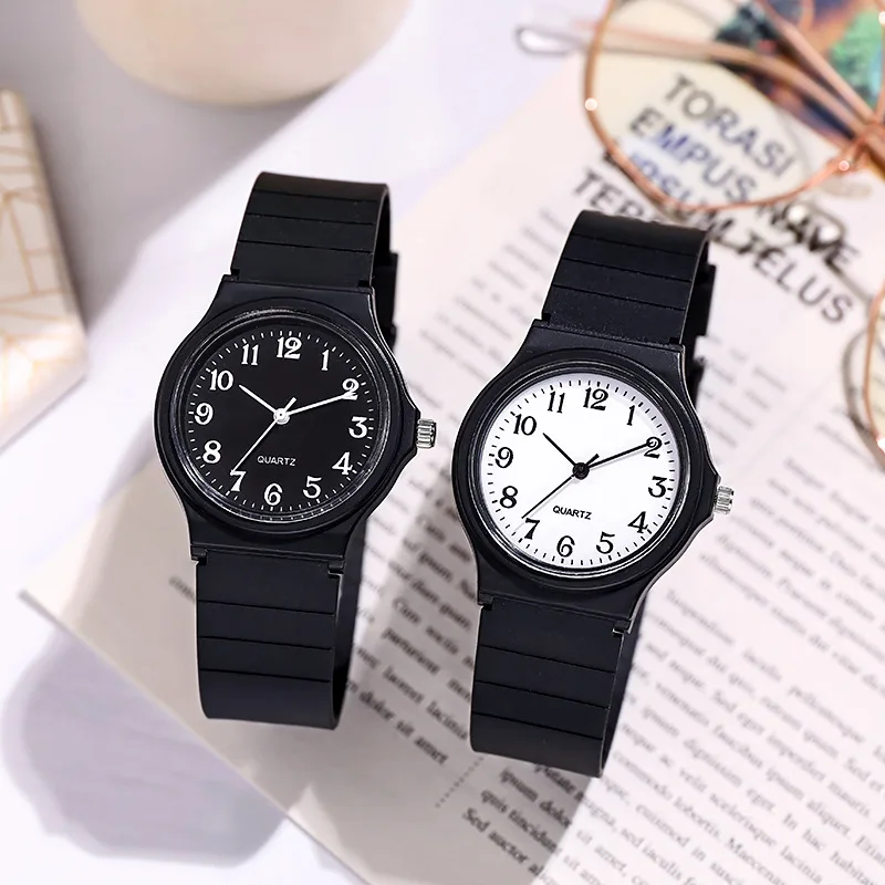 UTHAI C25 Children's Watch Primary/Secondary School Girls Simple Digital Clock Adjustable Women's Fashion Quartz Watches Gift