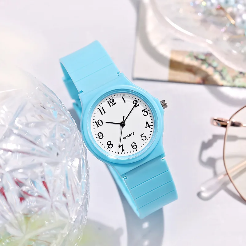 UTHAI C25 Children's Watch Primary/Secondary School Girls Simple Digital Clock Adjustable Women's Fashion Quartz Watches Gift