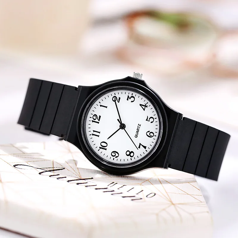 UTHAI C25 Children's Watch Primary/Secondary School Girls Simple Digital Clock Adjustable Women's Fashion Quartz Watches Gift