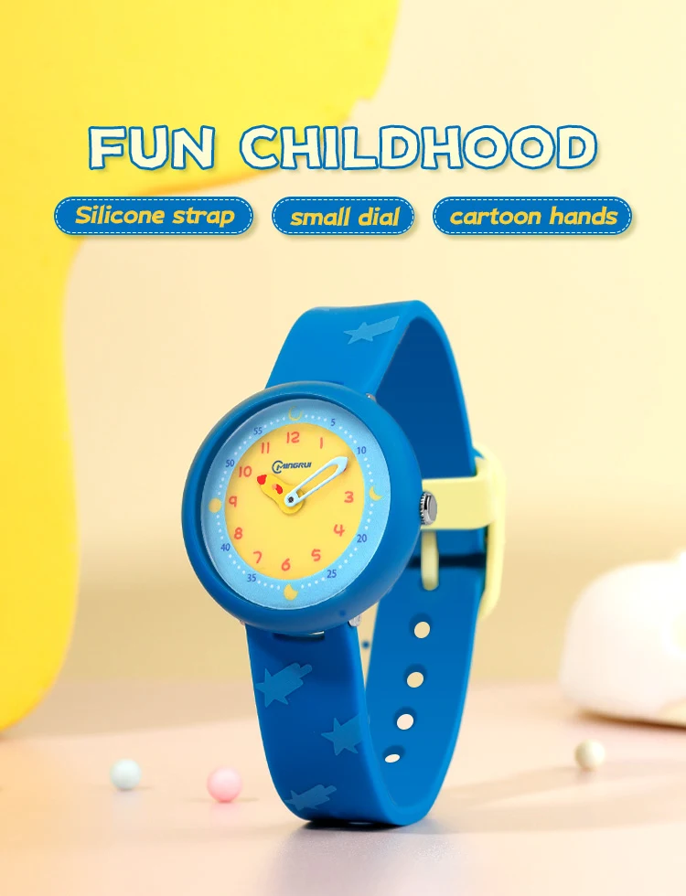 Watch Little Boy Fashion Sports Electronic Quartz Watch Waterproof Kids Girls Cute Middle School Student Digital Watches