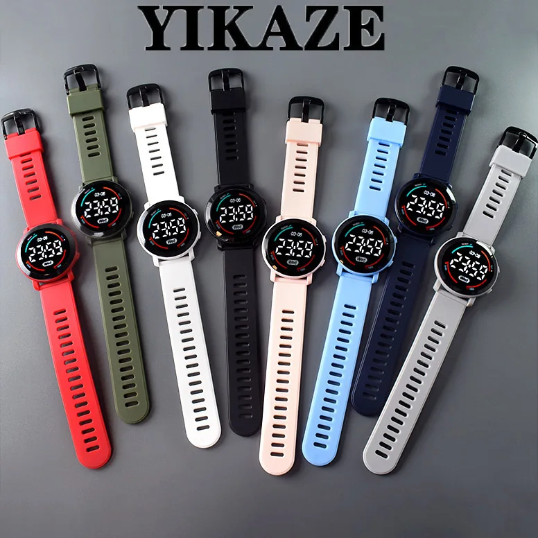 Fashion Boys Girls Digital Watch Cartoon Luminous Kids LED Sports Watches Children's Electronic Wristwatch for Children