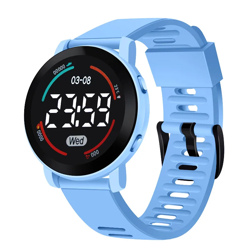 Fashion Boys Girls Digital Watch Cartoon Luminous Kids LED Sports Watches Children's Electronic Wristwatch for Children