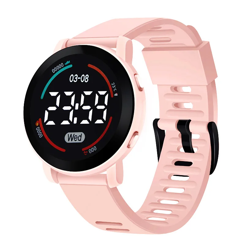 Fashion Boys Girls Digital Watch Cartoon Luminous Kids LED Sports Watches Children's Electronic Wristwatch for Children