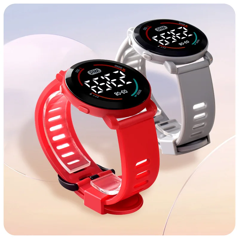 Fashion Boys Girls Digital Watch Cartoon Luminous Kids LED Sports Watches Children's Electronic Wristwatch for Children