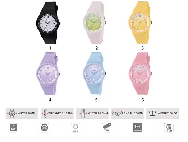 New Boys Girls Watch 30M Waterproof Quartz Chidlren Watch Pink Digital Kids Sport Watches Alarm Clocks Gifts