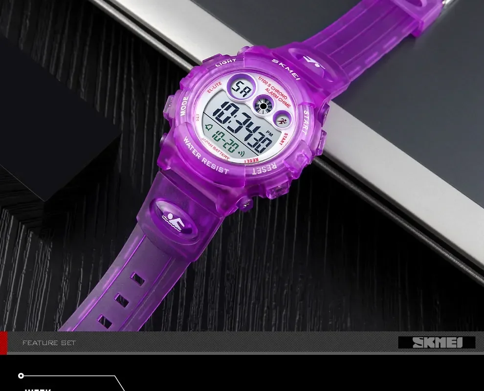 SKMEI 1451 Dropship Fashion Waterproof Children Boy Girl Watch Digital LED Watches  Alarm Date Sports Electronic Digital Watch