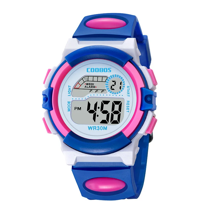 New Military Watch For Child Boy Girl Sport Digital Kids Watches Alarm Date Luminous Waterproof Watches Student Electronic Clock