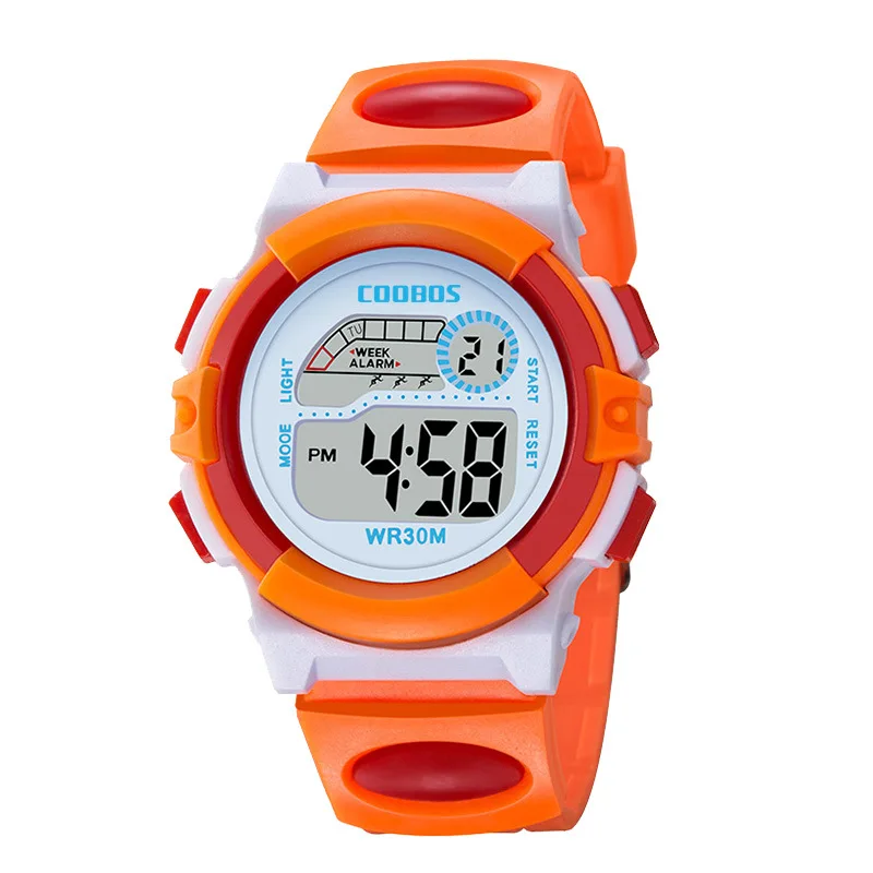 New Military Watch For Child Boy Girl Sport Digital Kids Watches Alarm Date Luminous Waterproof Watches Student Electronic Clock