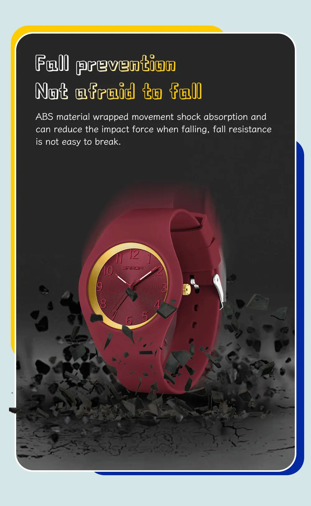 SANDA Fashion Ladies Children Quartz Watches for Boys Girls Kids Watch Waterproof Women Silicone Watchband Quartz Clock Gift