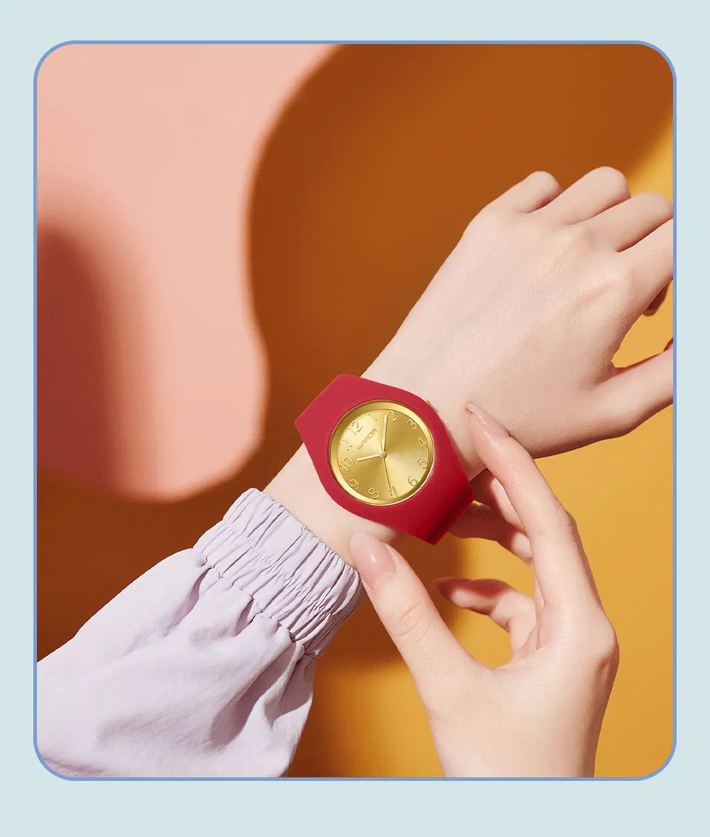 SANDA Fashion Ladies Children Quartz Watches for Boys Girls Kids Watch Waterproof Women Silicone Watchband Quartz Clock Gift