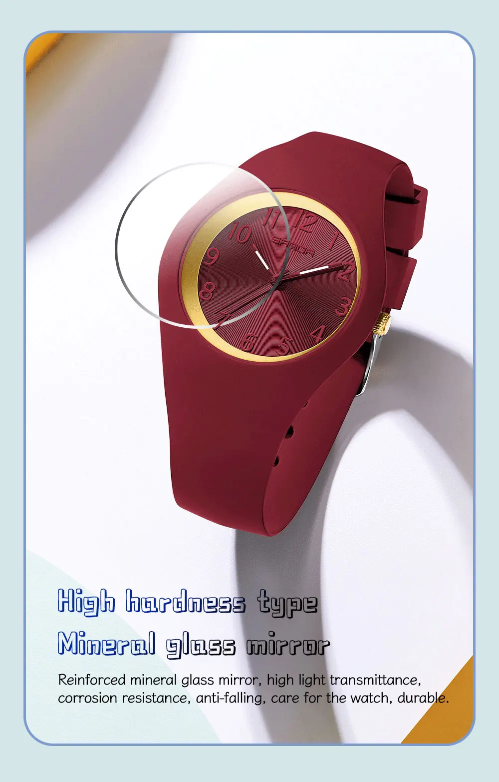 SANDA Fashion Ladies Children Quartz Watches for Boys Girls Kids Watch Waterproof Women Silicone Watchband Quartz Clock Gift