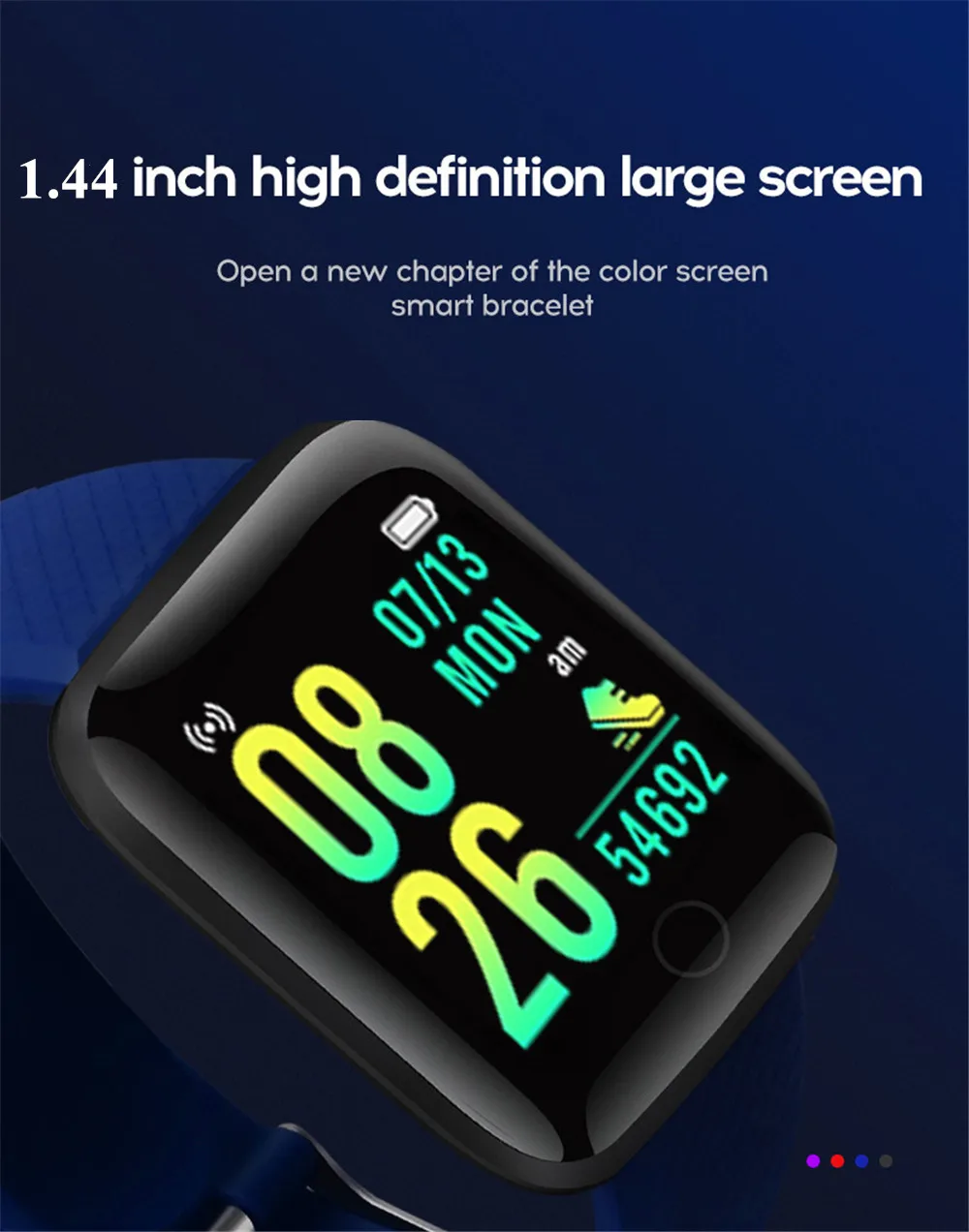 Smartwatch Men Women Kids Watch Electronic Smart Watches D20 Y68 Clock Fitness Monitor Birthday Gift For IOS Android Bracelet