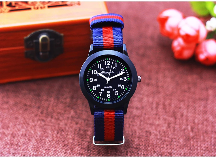 2026 New Fashion Sports Contrast Stripes Quartz Watches For Children Boys Girls Students Woman Man Cool Waterproof Birthday Gift