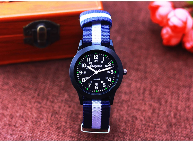 2026 New Fashion Sports Contrast Stripes Quartz Watches For Children Boys Girls Students Woman Man Cool Waterproof Birthday Gift