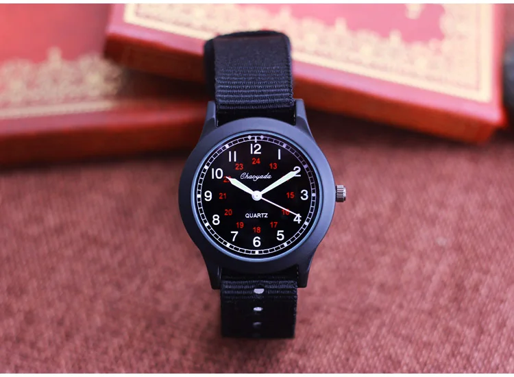 2026 CYD New Famous Brand Men Children Boys Girls Fashion Cool Quartz Saber Watches Students Kids Canvas Electronic Wristwatches