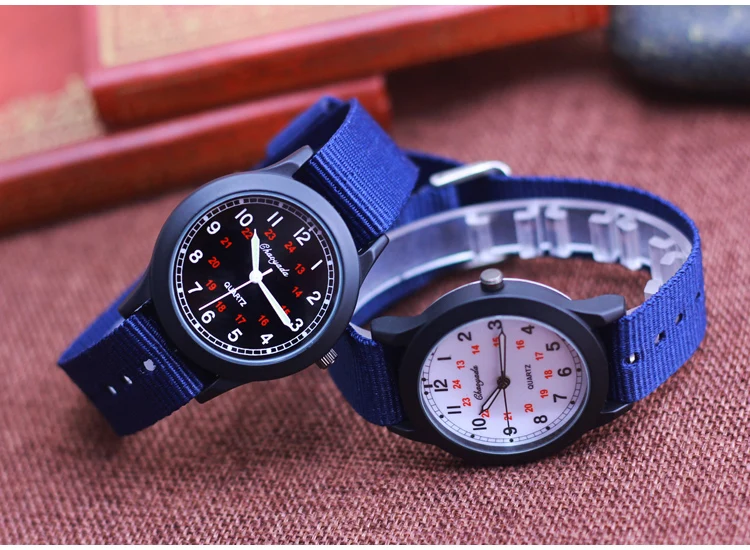 2026 CYD New Famous Brand Men Children Boys Girls Fashion Cool Quartz Saber Watches Students Kids Canvas Electronic Wristwatches