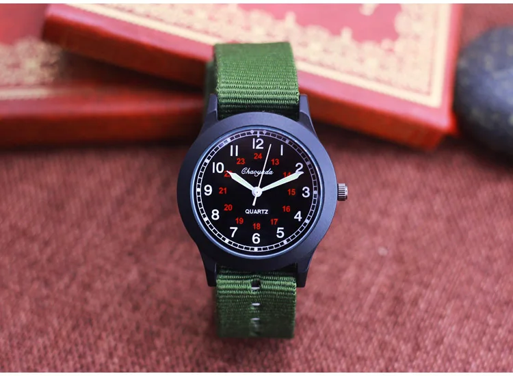 2026 CYD New Famous Brand Men Children Boys Girls Fashion Cool Quartz Saber Watches Students Kids Canvas Electronic Wristwatches