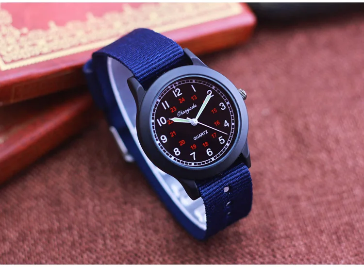 2026 CYD New Famous Brand Men Children Boys Girls Fashion Cool Quartz Saber Watches Students Kids Canvas Electronic Wristwatches