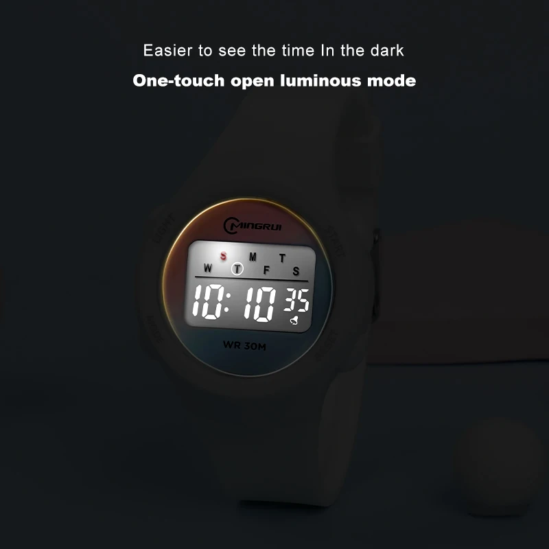 Kids Sport Watches Alarm Stopwatch Children Digital Watch For Boys Girls 30M Waterproof Military Student Electronic Wristwatch