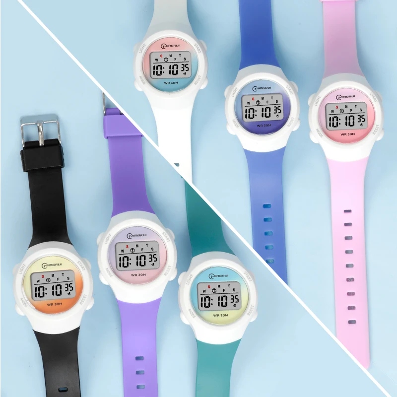 Kids Sport Watches Alarm Stopwatch Children Digital Watch For Boys Girls 30M Waterproof Military Student Electronic Wristwatch
