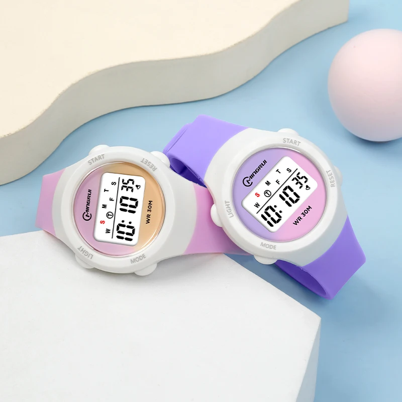 Kids Sport Watches Alarm Stopwatch Children Digital Watch For Boys Girls 30M Waterproof Military Student Electronic Wristwatch