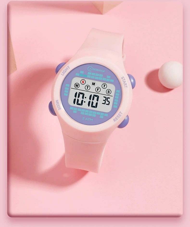 Kids Sport Watches Alarm Stopwatch Children Digital Watch For Boys Girls 30M Waterproof Military Student Electronic Wristwatch