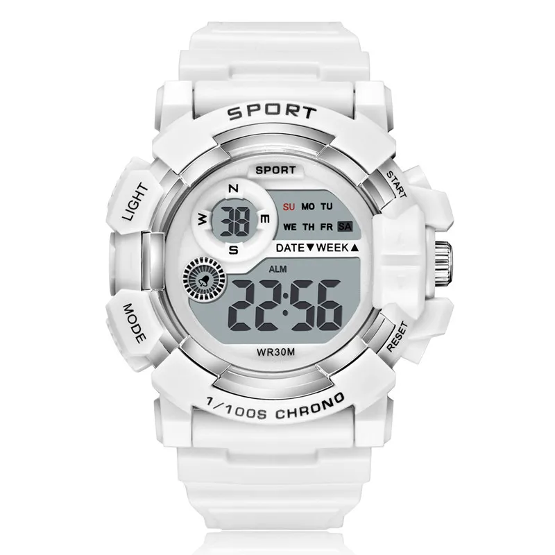 YIKAZE Kids Watches Fashion Luminous Waterproof Alarm Clock Watches Boys and Girls Student Smart Electronic Watch Gift