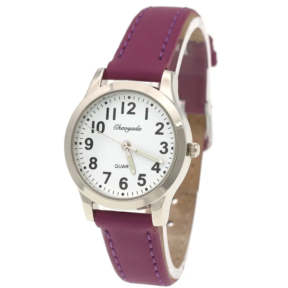 Fashion Student Boy Watch Girls Watches Women Leather Watch Quartz Wristwatches For Kids