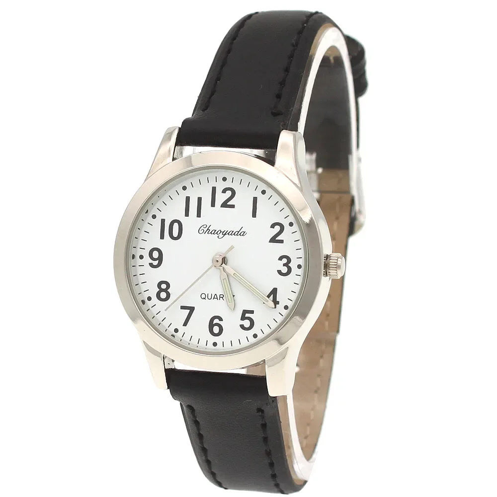 Fashion Student Boy Watch Girls Watches Women Leather Watch Quartz Wristwatches For Kids