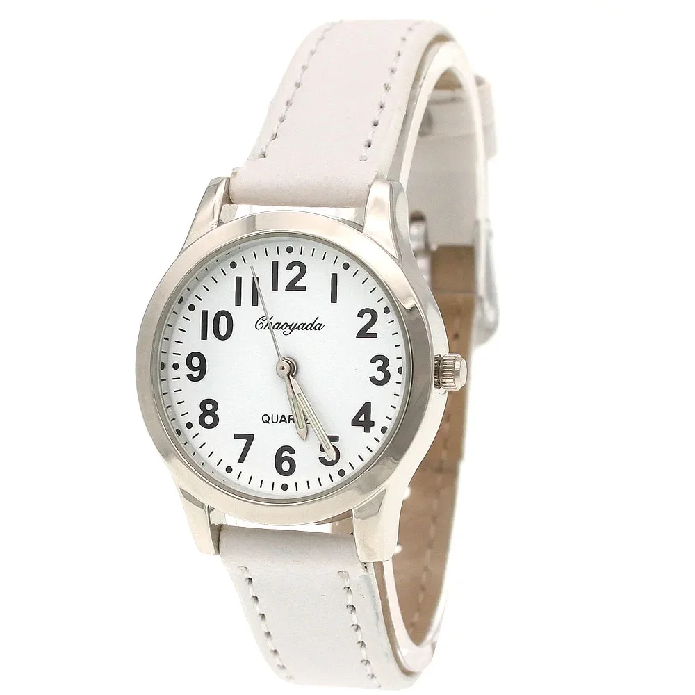 Fashion Student Boy Watch Girls Watches Women Leather Watch Quartz Wristwatches For Kids
