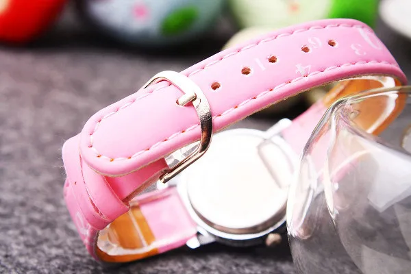 Disney Mickey Minnie Cute Cartoon Girls Kids Quartz Watches Children's Watch Lovely Fashion Girl Wristwatches