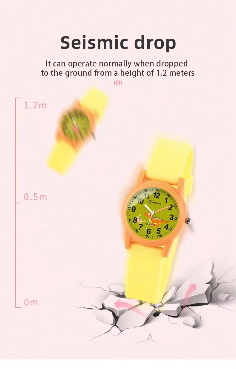 New Boys Girls Watch 30M Waterproof Quartz Chidlren Watch Blue Pink Digital Kids Sport Watches Alarm Clocks Gifts