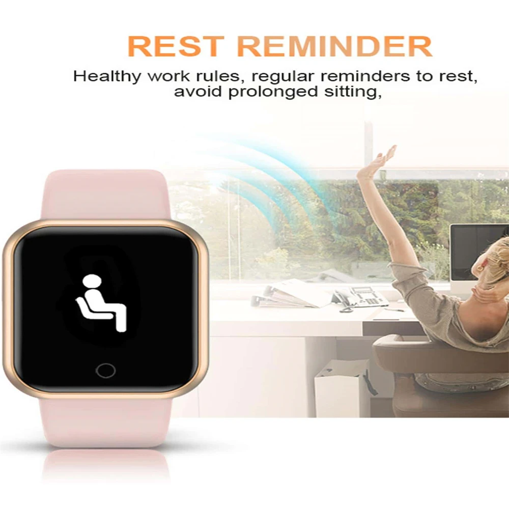 Multi-color Smart Watch For Children Boy Girl Fashion LED Digital Wrist Watches Silicone Strap Sport Watch Men Women Bracelet