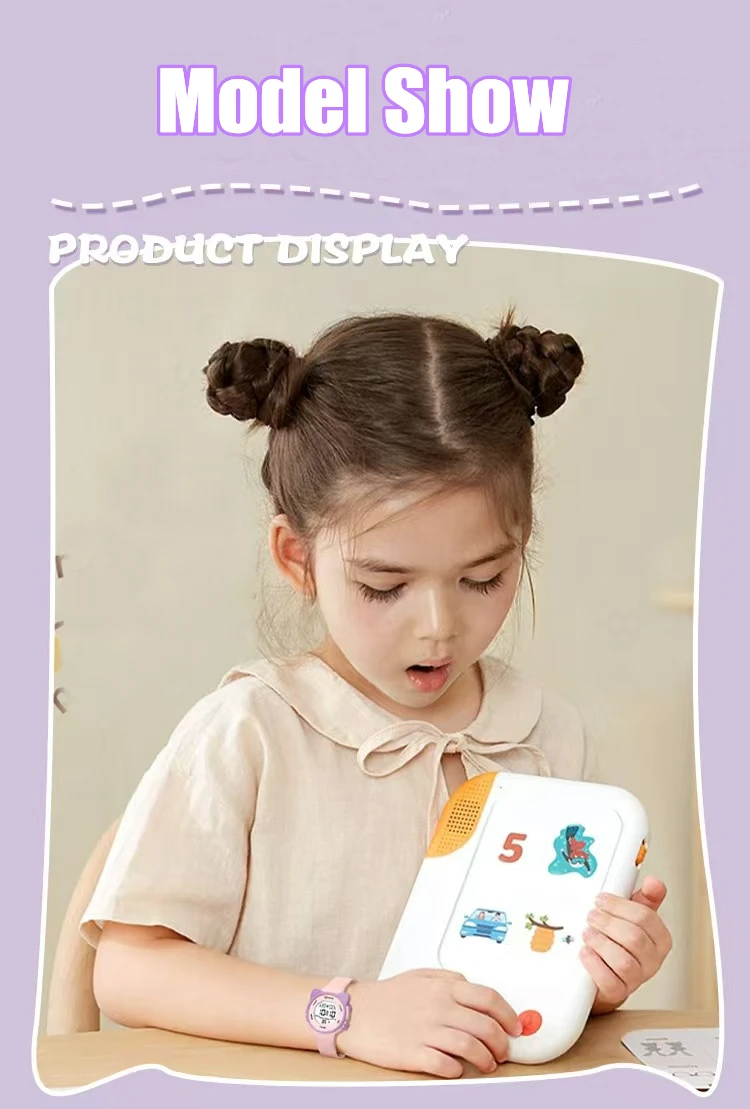 Children Watch Waterproof Cartoon Digital Watch for Girls Boys Pink LCD Electronic Sport Kid Watches Alarm Clocks Gifts
