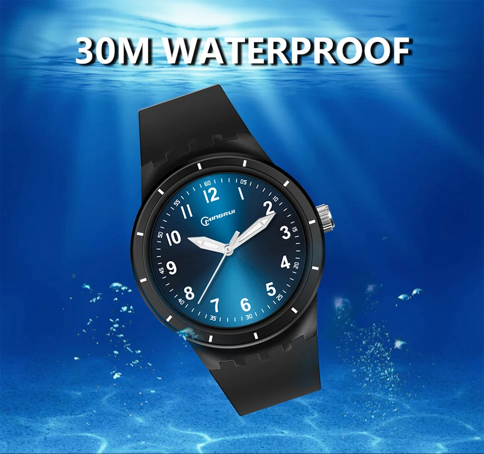 UTHAI BK23 Children and Teenagers Quartz Watch Simple Waterproof Night Light Men Watches Fashion Clock Gift