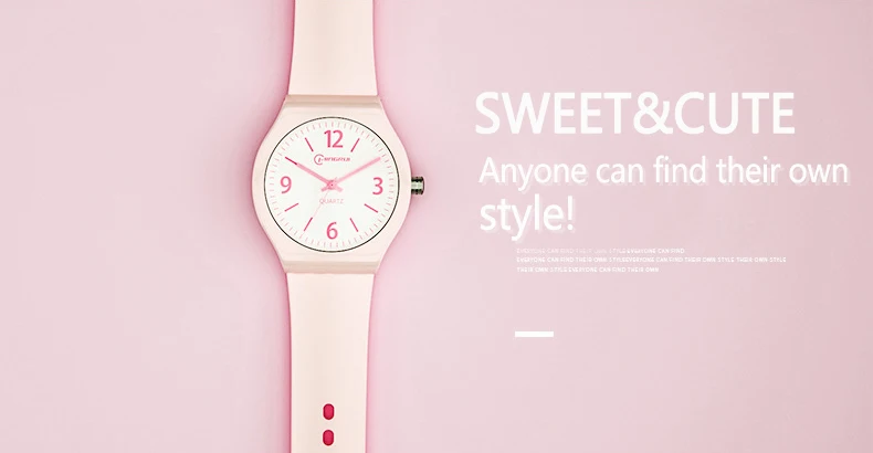 Kids Watch Waterproof Quartz Wristwatches Children Boy Clock For Girl Boy Fashion Sweet Cute Digital Watches UTHAI CE07