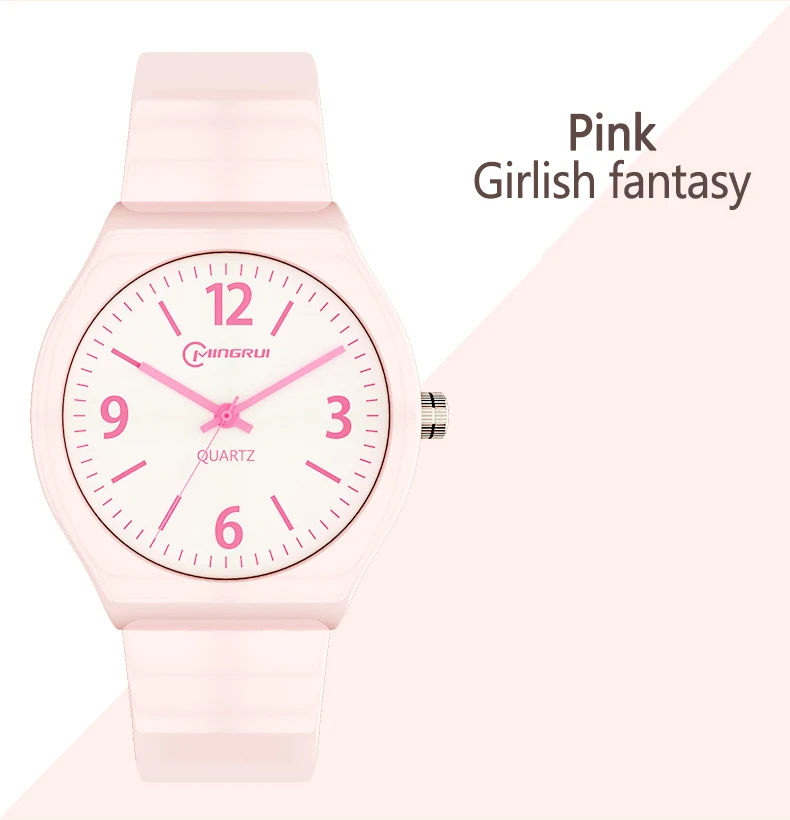 Kids Watch Waterproof Quartz Wristwatches Children Boy Clock For Girl Boy Fashion Sweet Cute Digital Watches UTHAI CE07