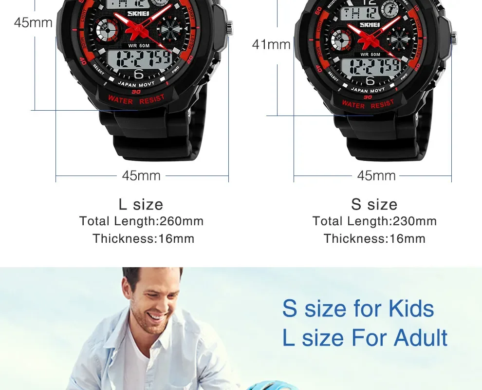 SKMEI Outdoor Digital Boy Sport Children Electronic Wristwatches 1060 Relojes infantiles 0931 Kids Shockproof Waterproof Watch