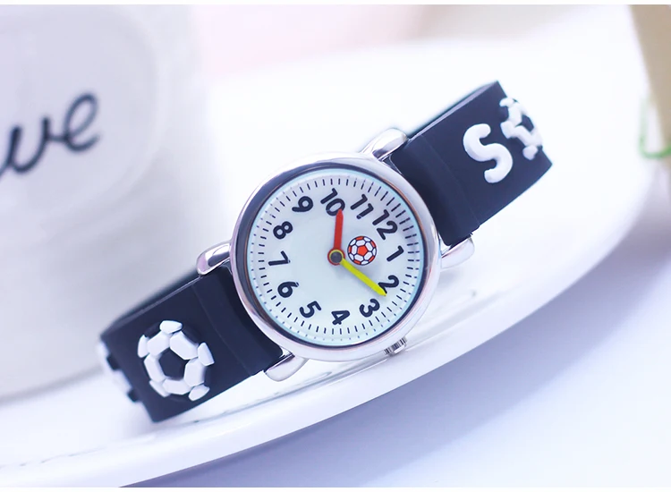 2026 Children Boys Cartoon Quartz Watches Kids Students 3D Football Anime Sports Watches for Birthday Gifts Relogio Feminino